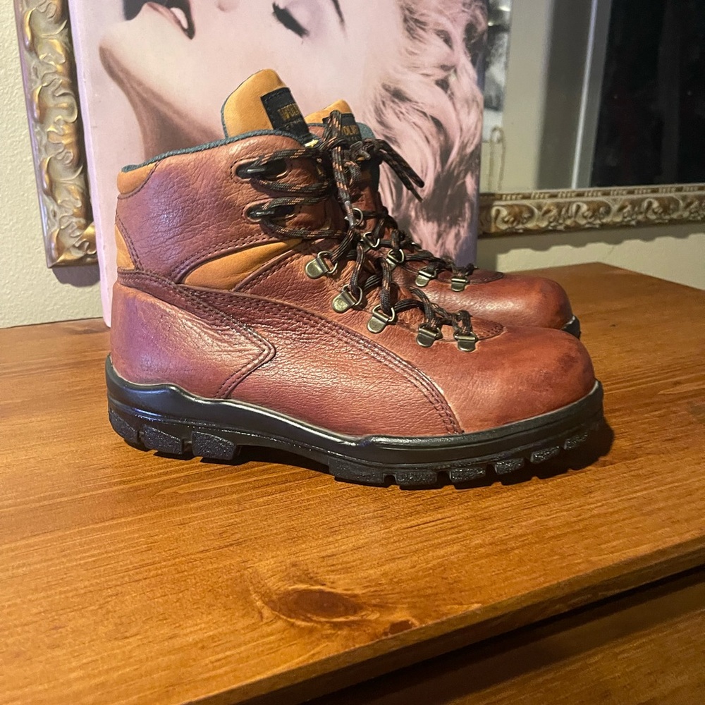 Wolverine Durashock SR Steel Toe 6" Workboot Women’s 8.5 M Brown